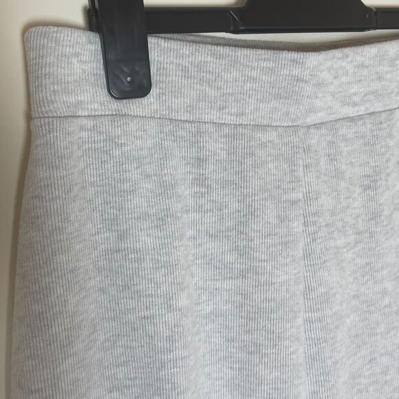 Old Navy | Cozy Maxi Column Skirt Light Heather Gray | Small - Picture 4 of 7